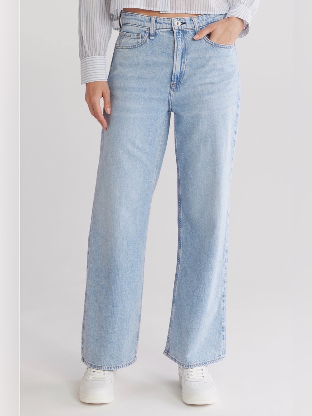 Rag & bone Lori ankle wide leg jeans